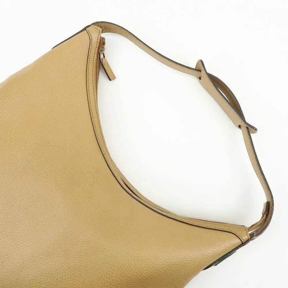 Gucci Sherry Calfskin Hobo Bag Beige